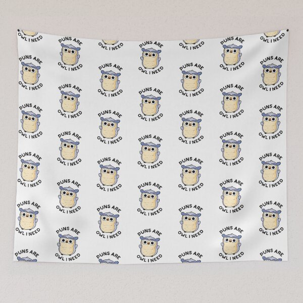 Item preview, Puns Are Owl I Need Funny Animal Puns  designed and sold by punnybone.