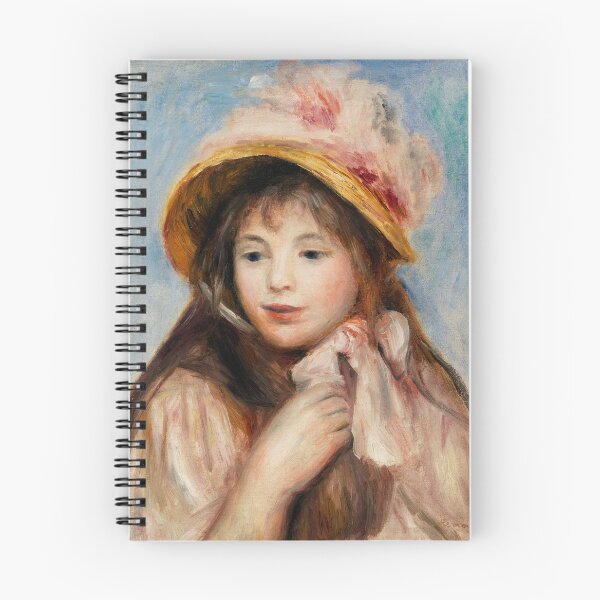 Item preview, Girl with Pink Bonnet  by Pierre-Auguste Renoir designed and sold by InHerits.