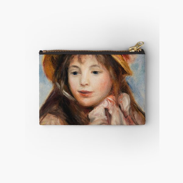 Item preview, Girl with Pink Bonnet  by Pierre-Auguste Renoir designed and sold by InHerits.