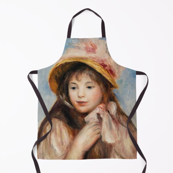 Item preview, Girl with Pink Bonnet  by Pierre-Auguste Renoir designed and sold by InHerits.