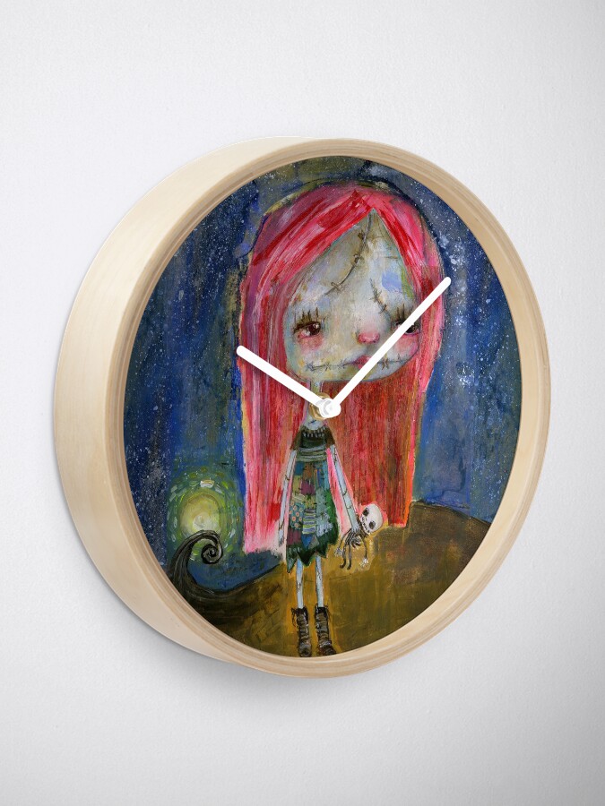 "Sally" Clock by timssally Redbubble