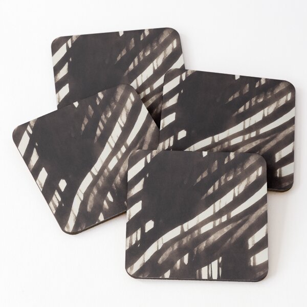 Item preview, Copy of Gothic Lolita-Inspired Black and White Striped Pattern designed and sold by SmirkingDesigns.