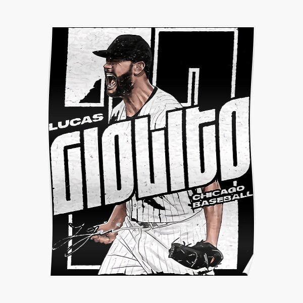 Lucas Giolito #27 Jersey Number Poster for Sale by StickBall