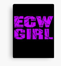ECW Girl Canvas Print