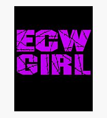 ECW Girl Photographic Print