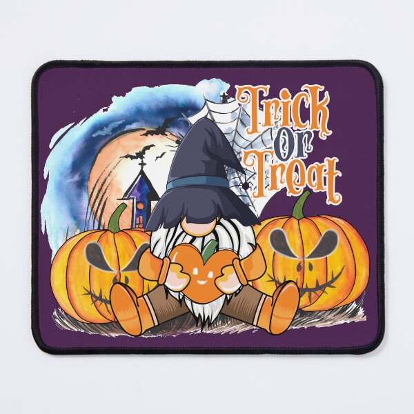 Item preview, Trick or Treat Gnome Halloween Scene designed and sold by Jessi-Sketches.
