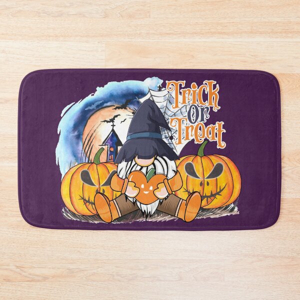 Item preview, Trick or Treat Gnome Halloween Scene designed and sold by Jessi-Sketches.