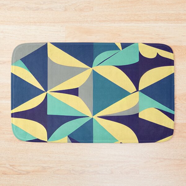 Item preview, Multicolor Abstract Pattern with Geometric Textures designed and sold by NECHSTORE.