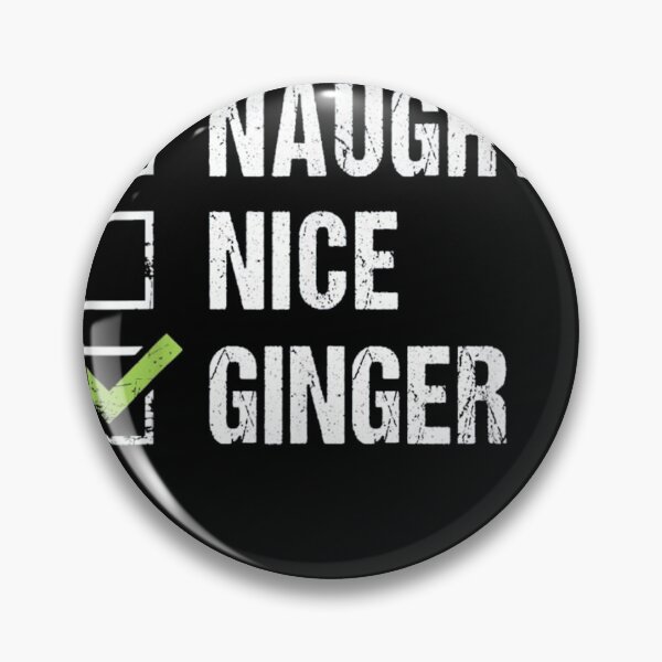 Artikelvorschau, Naughty Nice Ginger Redhead Santa entworfen und verkauft von normancgunning.