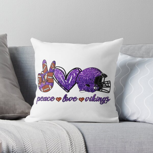 Throw Pillows Cushion Covers Adam Thielen Minnesota Vikings Illustration Print with Zipper 18X18 inches Two Sides Cushion Pillowcases for Home,Indoor,Bed,Garden,Car,Office Decor 