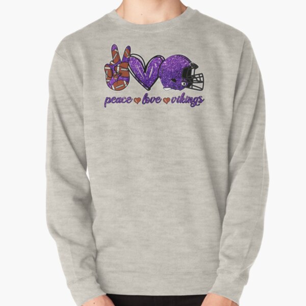 Peace love Minnesota Vikings football shirt, hoodie, sweater and