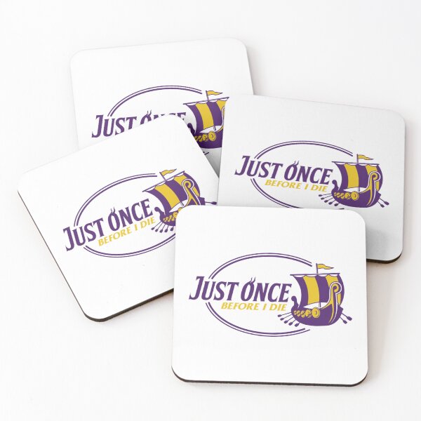 Item preview, Minnesota Vikings Fans - Just Once Before I Die   designed and sold by BigBodegaa.