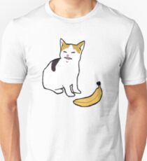 cat no banana Unisex T-Shirt
