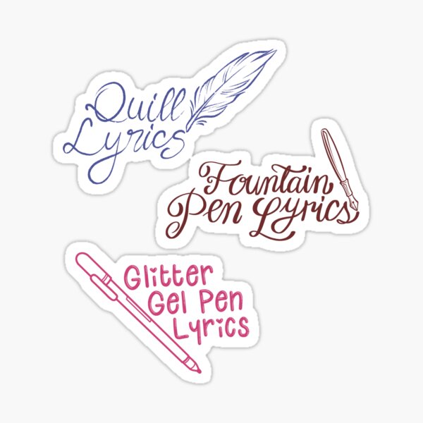 taylor-swift-genres-sticker-for-sale-by-cms-artworks-redbubble