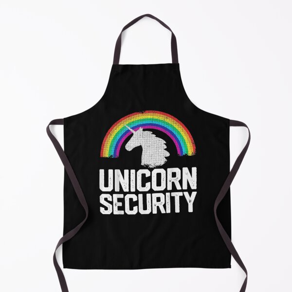 Item preview, UNICORN SECURY Funny Rainbow Cute Halloween Costume Gift T-Shirt designed and sold by BehmeJenell.