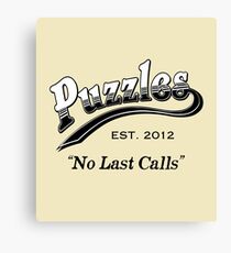 Puzzles Bar Canvas Print
