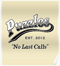 Puzzles Bar Poster