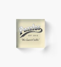 Puzzles Bar Acrylic Block
