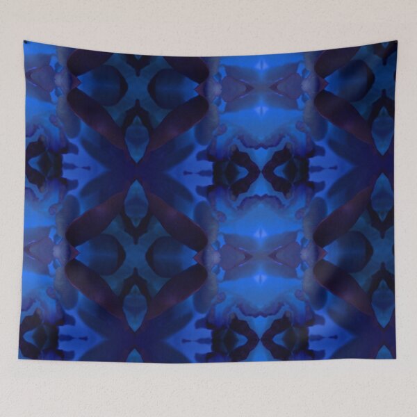Item preview, Peonies Petals In Blue designed and sold by LavishWithLove.