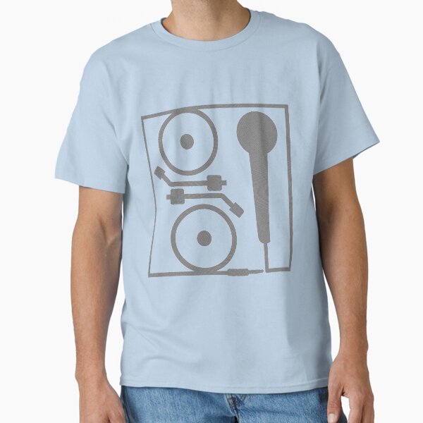 Item preview, 2 turntables and a microphone designed and sold by SMALLBRUSHES.