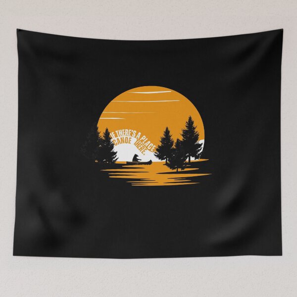 Item preview, If There's A Place, Canoe There - Canoeing bear designed and sold by FlippySan.