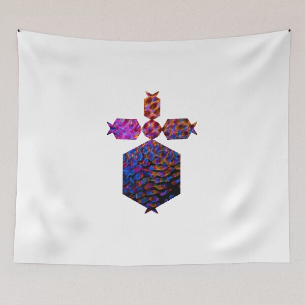 Item preview, Excentric Multicolor Multicolor red Blue Yellow Figure - Creative designed and sold by MUSThaveprint.