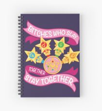 Slay Together, Stay Together - Sailor Scouts Spiral Notebook