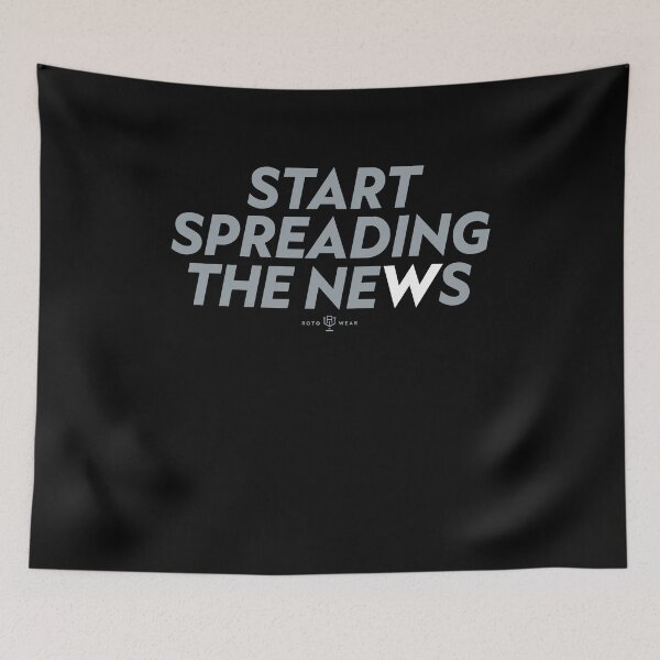 Item preview, start spreading the news shirt designed and sold by Happysios.