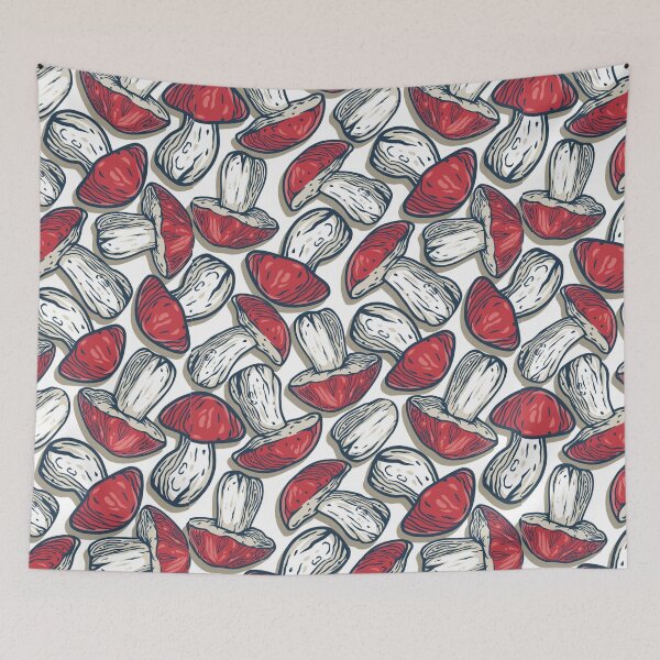 Item preview, Mushroom Pattern designed and sold by noiramcreates.