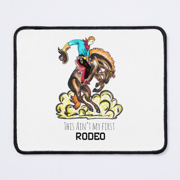 Item preview, Cowboy Bronc Rider designed and sold by ArtbyAdriane.