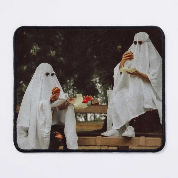 Item preview, Two ghost eating a burger designed and sold by Marco M Churchill.