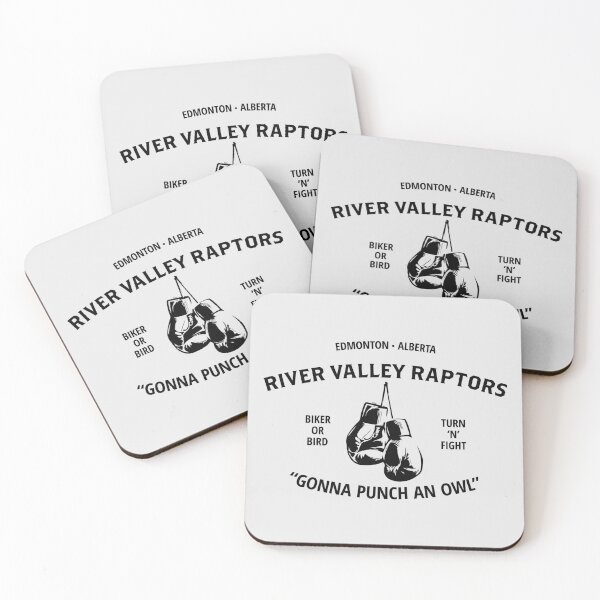 Item preview, River Valley Raptors (black) designed and sold by Murder of Crows.