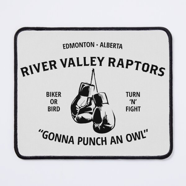 Item preview, River Valley Raptors (black) designed and sold by Murder of Crows.