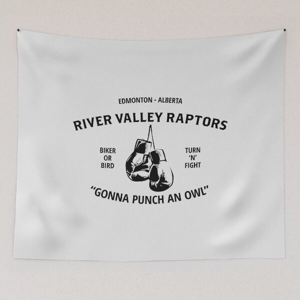 Item preview, River Valley Raptors (black) designed and sold by Murder of Crows.