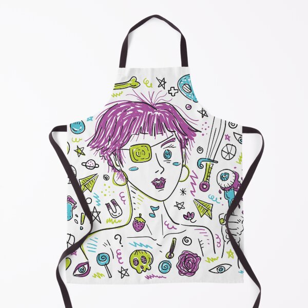 Item preview, Punk Girl Doodle designed and sold by serapika.