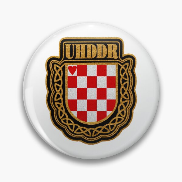 Item preview, UHDDR Croatian Homeland War Veterans Association designed and sold by Velered Designs ⚜️.