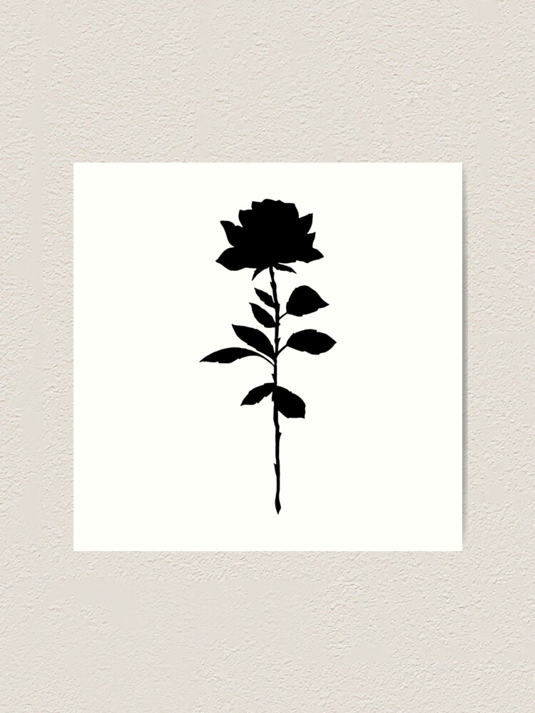 Simple Silhouette art print