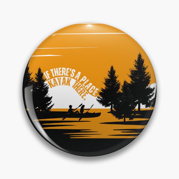 Item preview, There's A Place, Kayak There - Kayaking Couple designed and sold by FlippySan.