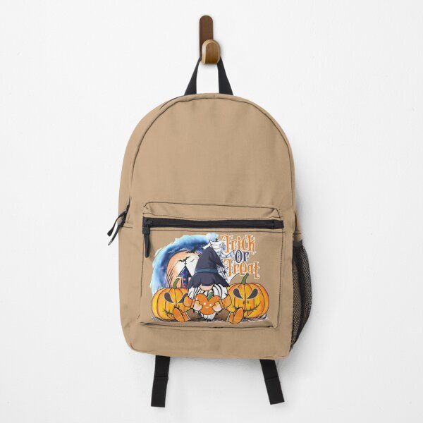 Item preview, Trick or Treat Gnome Halloween Scene designed and sold by Jessi-Sketches.