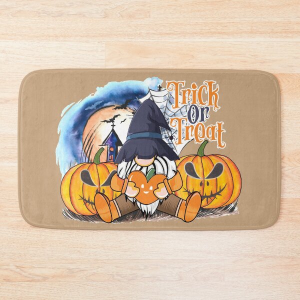 Item preview, Trick or Treat Gnome Halloween Scene designed and sold by Jessi-Sketches.