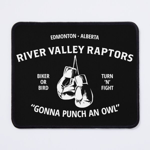 Item preview, River Valley Raptors (white) designed and sold by Murder of Crows.