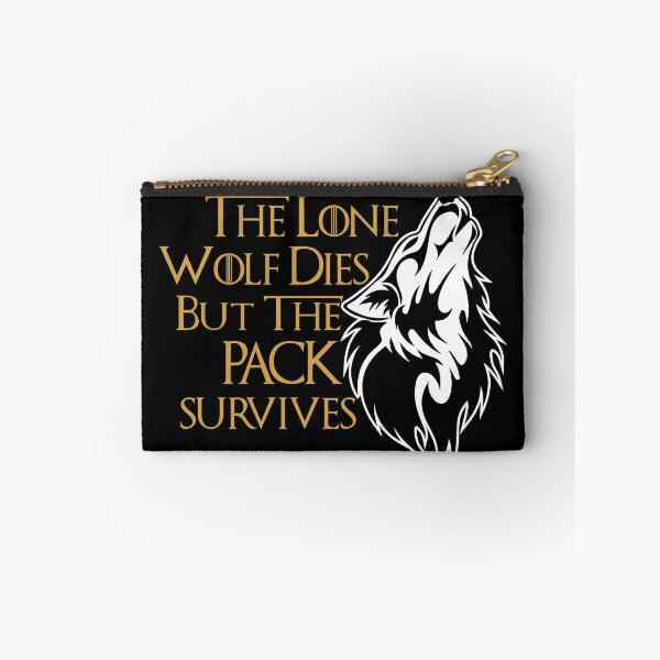 Item preview, The Lone Wolf Dies But The Pack Survives  designed and sold by tshirtwaffle.