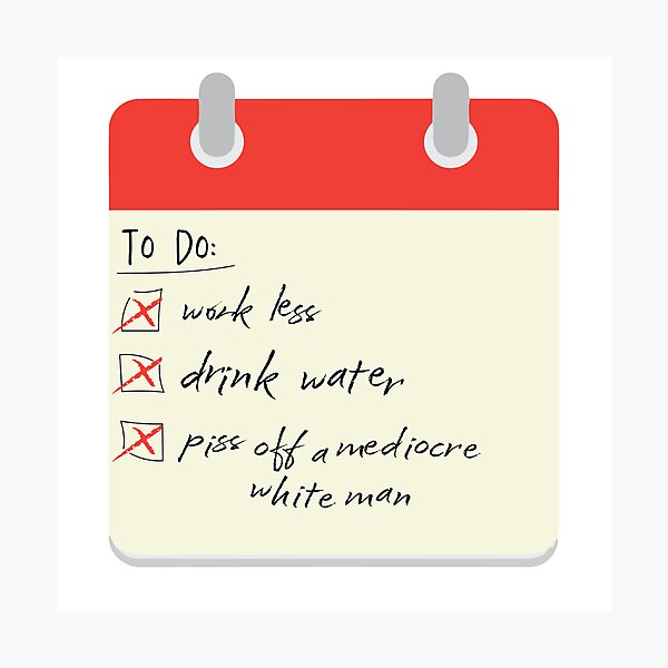 Item preview, To Do List designed and sold by ThePettyLeftist.