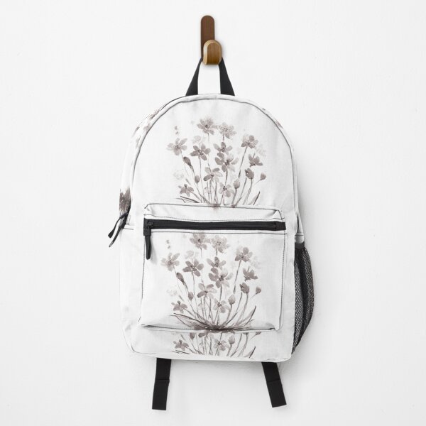 Item preview, Watercolor Bouquet of Gray Wild Flowers designed and sold by Pavnud.