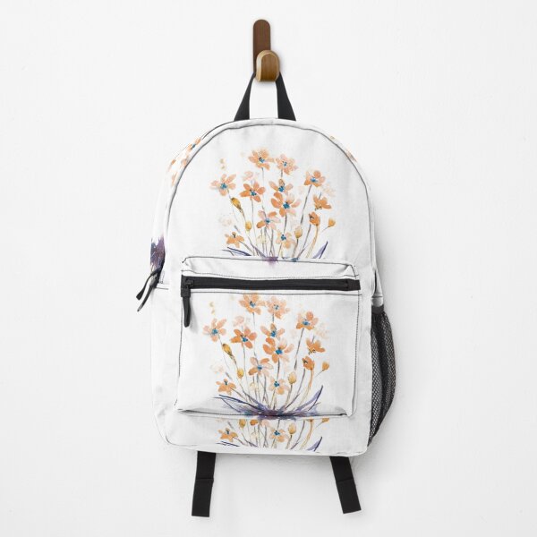 Item preview, Watercolor Bouquet of Orange Wild Flowers designed and sold by Pavnud.