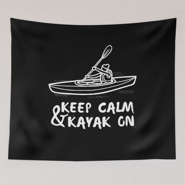 Item preview, Keep Calm & Kayak On designed and sold by FlippySan.