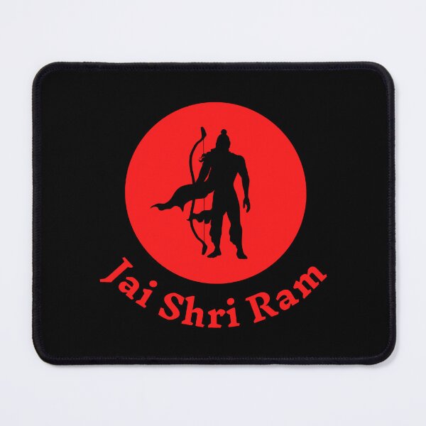 Item preview, Jai Shri Ram Warrior In Red Circle designed and sold by EkaaHandicraft.