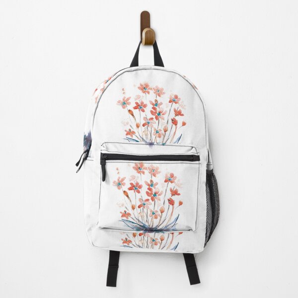 Item preview, Watercolor Bouquet of Red Wild Flowers designed and sold by Pavnud.