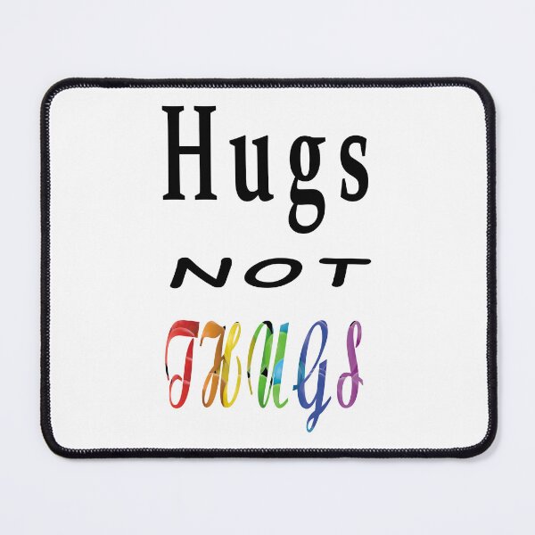 Item preview, Hugs not thugs designed and sold by Designer330.