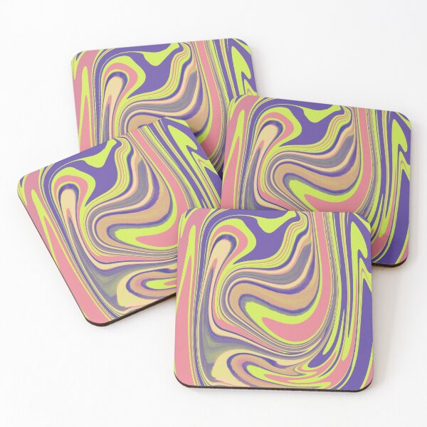 Item preview, Abstract Zany Venice Lime designed and sold by GalapaTales.